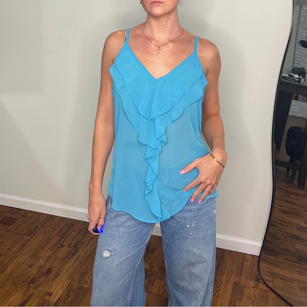 Buckle Ruffle Top - Picture 6 of 6